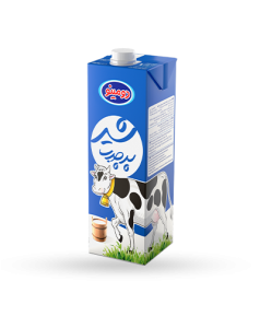 شیر پرچرب یک لیتری