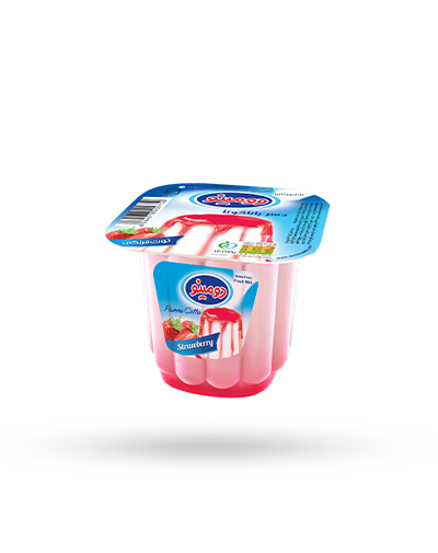 دسر پاناکوتا توت‌فرنگی